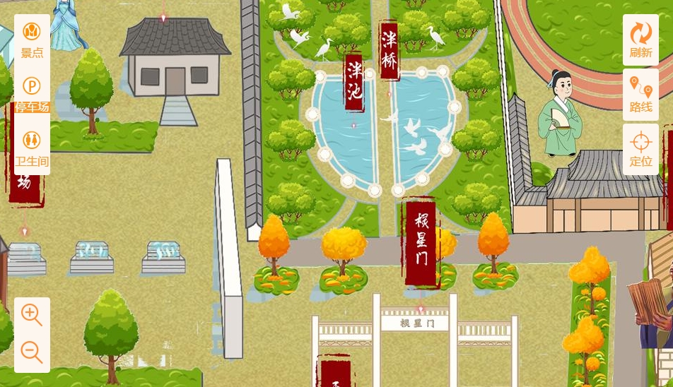 宁都手绘地图景区语音讲解导览系统：智慧景区建设的基石