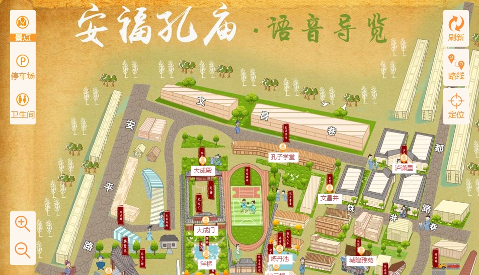 宁都手绘地图：智慧景区智能化服务的延伸